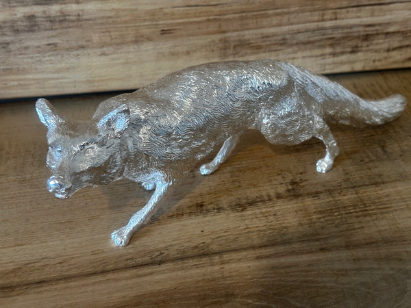 Prowling fox