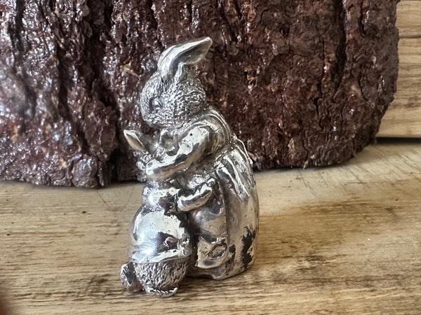 Mother rabbit and younger rabbit