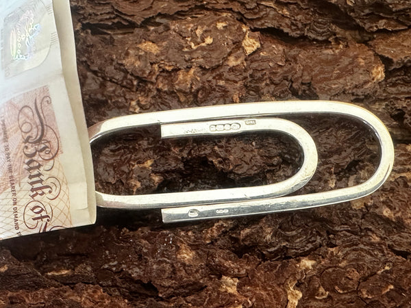 Silver note clip