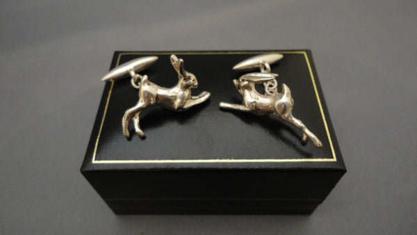 Boxing Hare Cufflinks