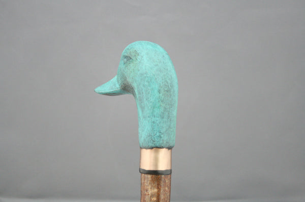 Duck Bronze walking/wading stick