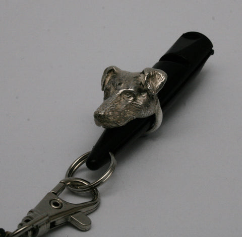 Jack Russel Silver Dog Whistle
