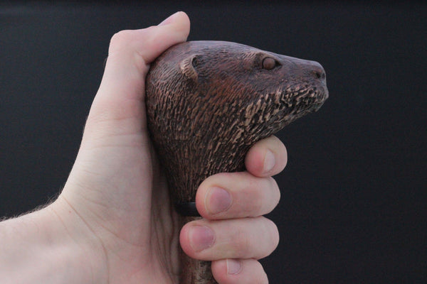 Otter Bronze walking/wading stick